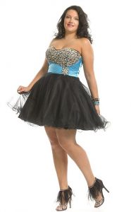 Plus Size Tulle Dress