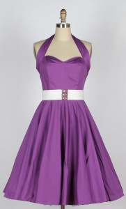 Purple Swing Dress