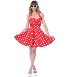 Red Polka Dot Dress