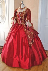 Red Victorian Dress