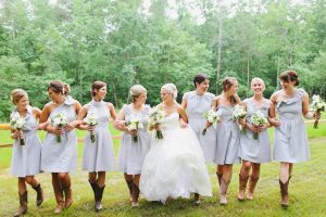 Seersucker Bridesmaid Dresses