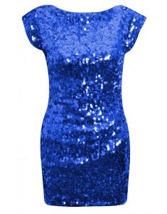 Sequin Blue Dress