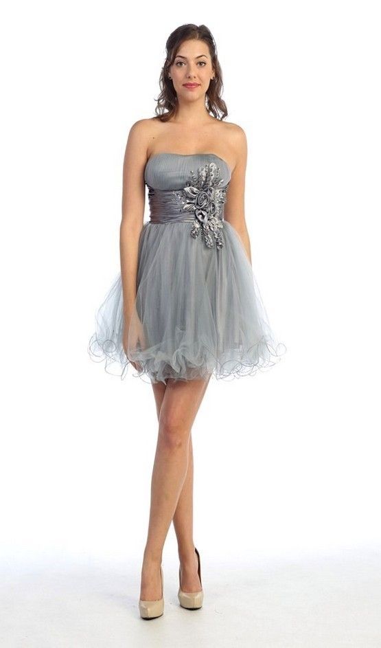 Silver Dress Picture Collection | Dressed Up Girl