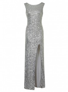 Silver Maxi Dress