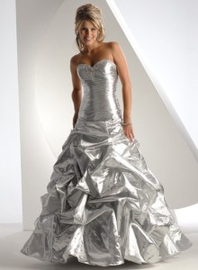 Silver Wedding Dresses