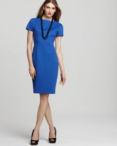 Tahari Blue Dress