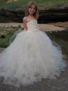 Tulle Flower Girl Dress