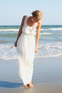 White Maxi Beach Dress