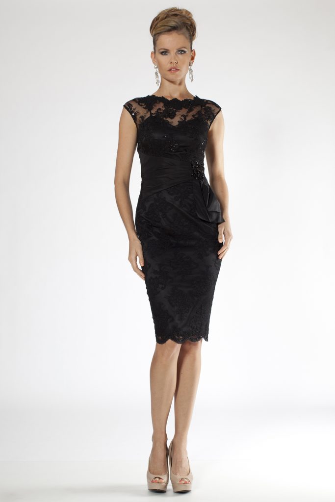 Black Lace Cocktail Dress Picture Collection 