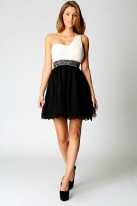 Cocktail Dress One Shoulder