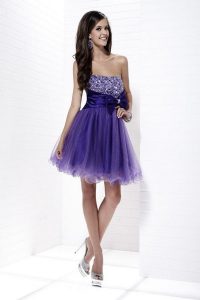 Cocktail Dress Purple