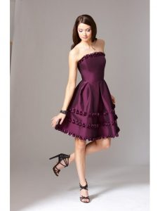 Dark Purple Cocktail Dress