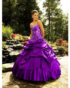 Dark Purple Quinceanera Dresses