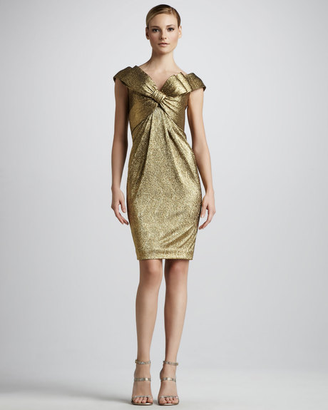 Gold Cocktail Dress Picture Collection | DressedUpGirl.com