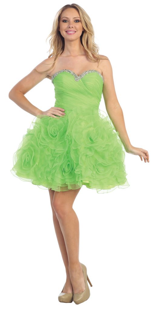 Green Cocktail Dress Picture Collection | DressedUpGirl.com