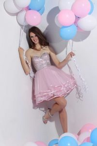Pink Cocktail Dresses for Women