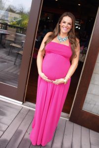 Pink Maxi Dress Maternity