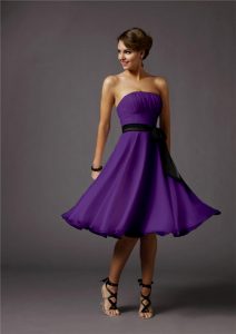 Purple Cocktail Dresses