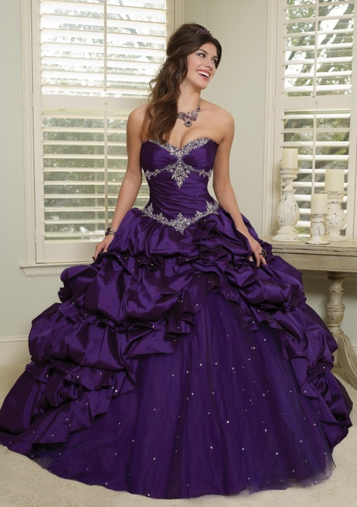  Purple  Quinceanera  Dresses  Picture Collection 