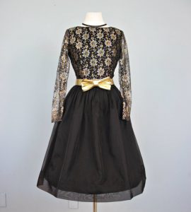 Vintage Lace Cocktail Dress