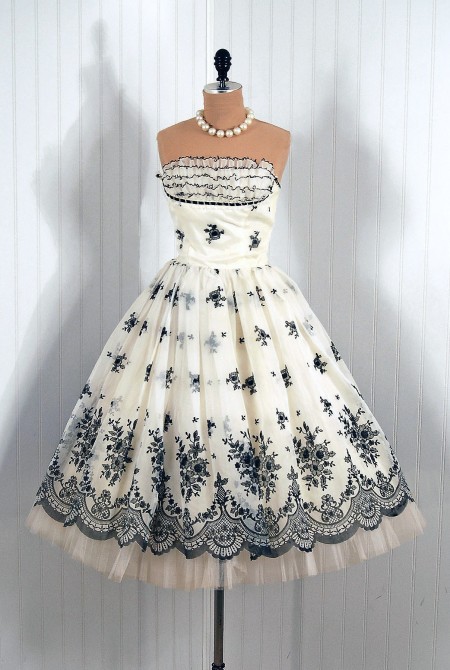 vintage style formal dresses