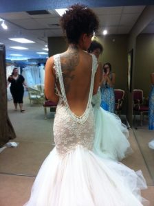 Backless Mermaid Wedding Dresses