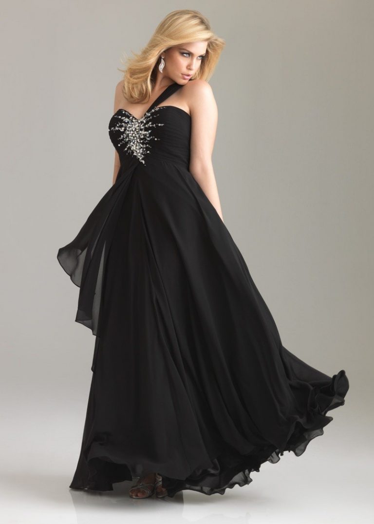 big black gown