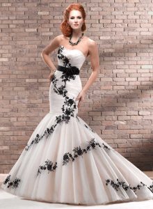 Black and White Wedding Dresses