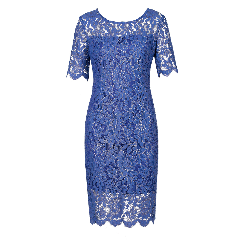Blue Lace Dress | Dressed Up Girl