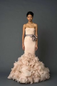 Blush Pink Wedding Dress