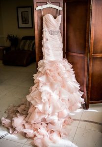 Blush Pink Wedding Dress