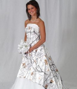 Camo Wedding Dresses