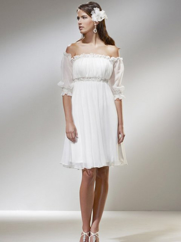  Casual  Wedding  Dresses  DressedUpGirl com