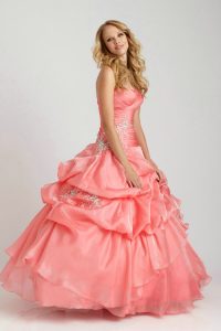 Coral Quinceanera Dresses