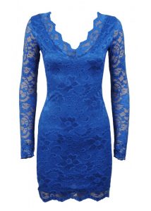 Lace Blue Dress