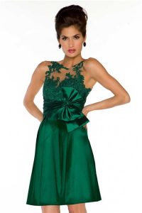 Lace Emerald Green Dress