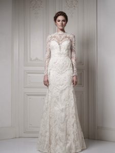 Lace Long Sleeve Wedding Dress