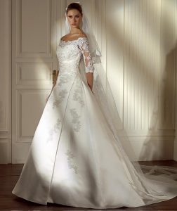 Lace Long Sleeve Wedding Dresses