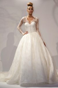 Lace Sleeve Wedding Dress