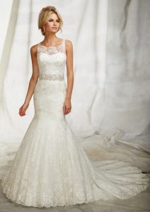 Lace Trumpet Wedding Dress