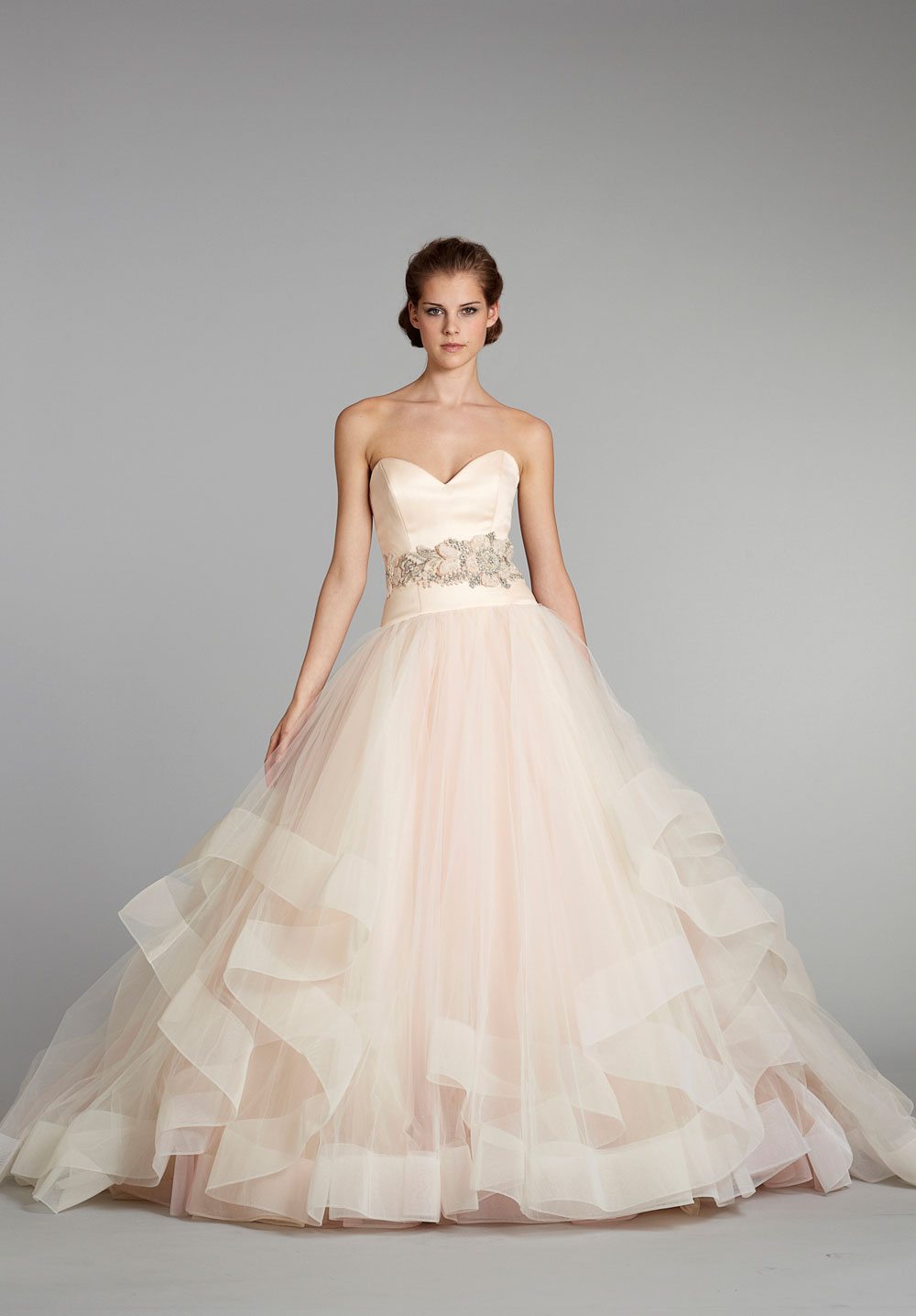 Lazaro Wedding  Dresses  DressedUpGirl com