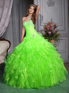 Lime Green Quinceanera Dresses