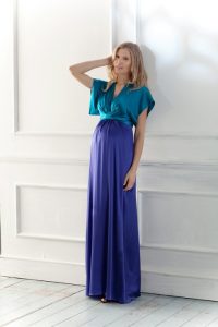 Long Maternity Evening Dresses