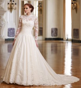 Long Sleeve Lace Wedding Dress