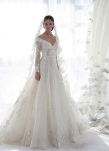 Long Sleeve Lace Wedding Dress