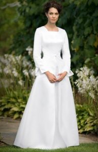 Long Sleeve Modest Wedding Dresses