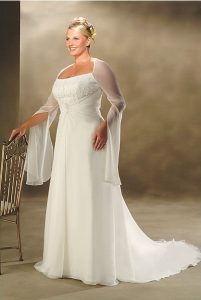 Long Sleeve Plus Size Wedding Dresses