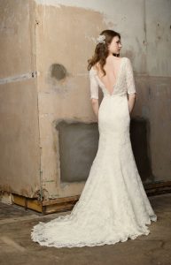 Open Back Lace Wedding Dresses