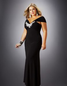 Plus Size Black Prom Dresses