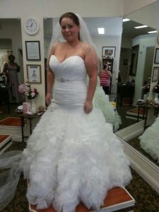 Plus Size Mermaid Wedding Dress